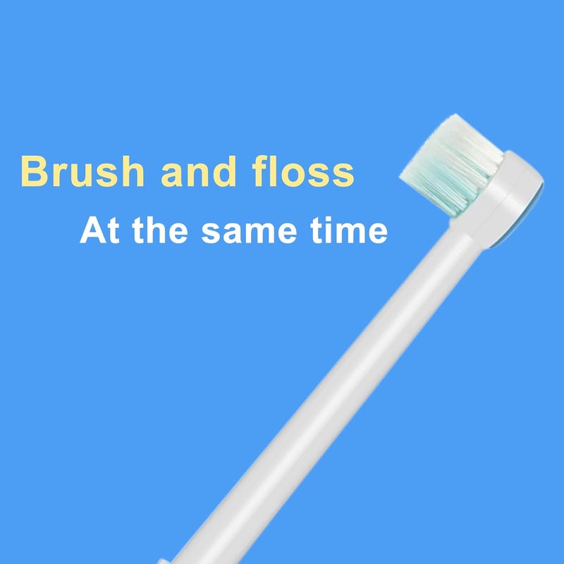 RAXSEG Replacement Tips for Waterpik Aquarius Water Flosser Waterpik Toothbrush Replacement Heads Toothbrush and Oral Irrigators (6 Brush Head Tips) - Image 3